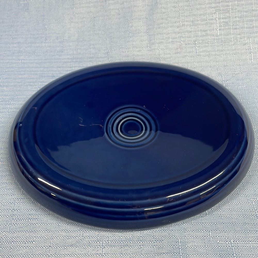 Fiesta soap dish cobalt